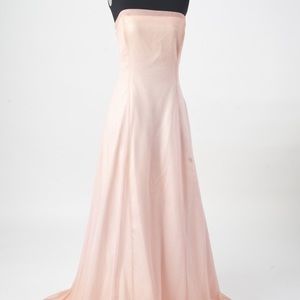 Vintage Peach Evening Gown